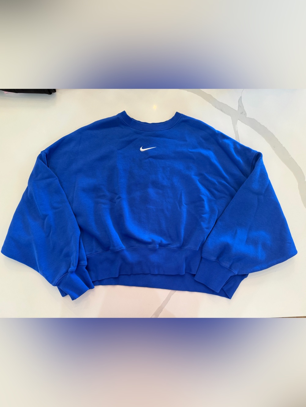 Nike Royal Blue Women's Crewneck Sweatshirt